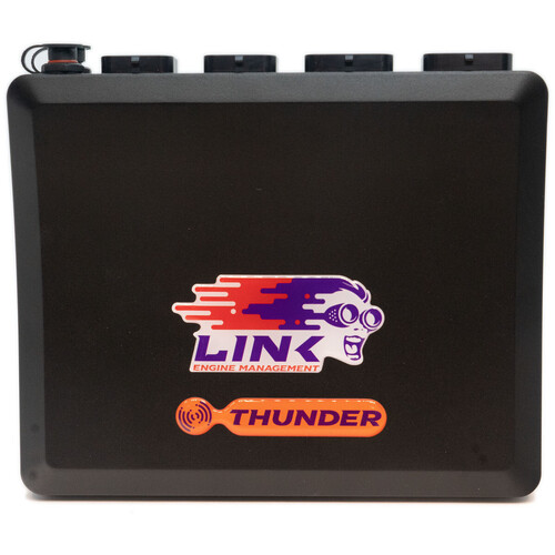 LINK WireIn ECUs Thunder 8x p&h fuel & ign; 2x knock; 1x digital wideband & e-throttle; traction & cruise G4+T
