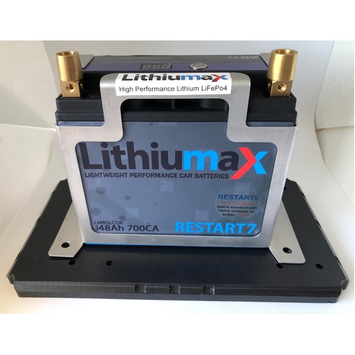 OEM mounting kit for RACE5, RESTART5, RACE7+ and RESTART7 batteries.