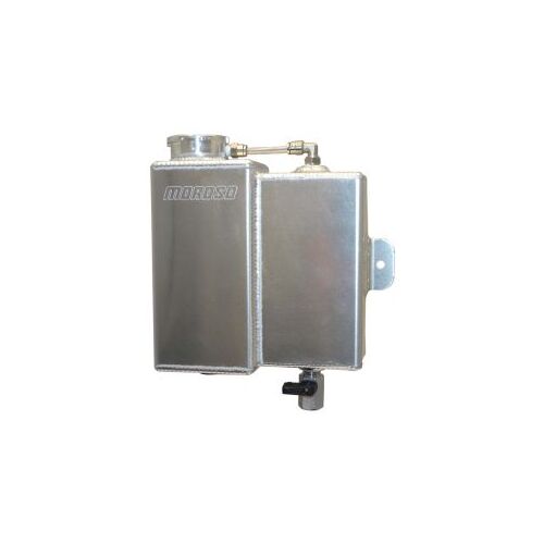 MOROSO TANK DUAL TANK COOLANT EXPANSION & RECOVERY CATCH CAN UNIVERSAL