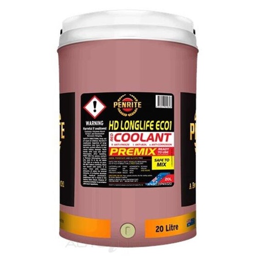 Penrite Heavy Duty Longlife EC01 Coolant Premix - 20 Litres