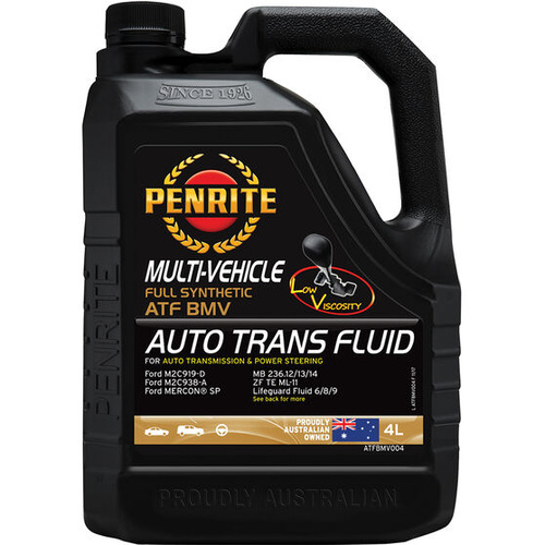 Penrite Automatic Transmission Fluid ATF BMV 4 Litre
