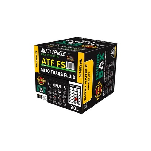 Penrite Full Synthetic, Automatic Transmission Fluid - ATFFS020BOX