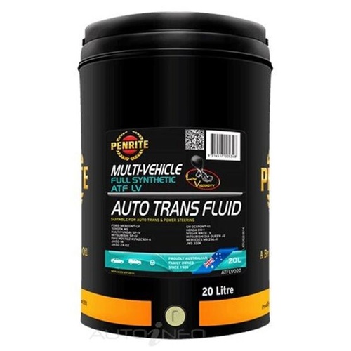 Penrite Automatic Transmission Fluid LV - 20 Litres