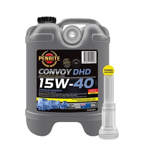 Penrite Diesel Heavy Duty Oil - 15W-40, 20 Litres
