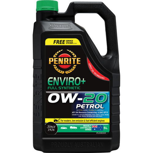 Penrite Enviro+ Engine Oil 0W-20 5 Litre