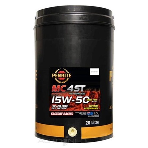 Penrite Motorcycle 4 Stroke ST Oil - 15W-50, 20 Litres