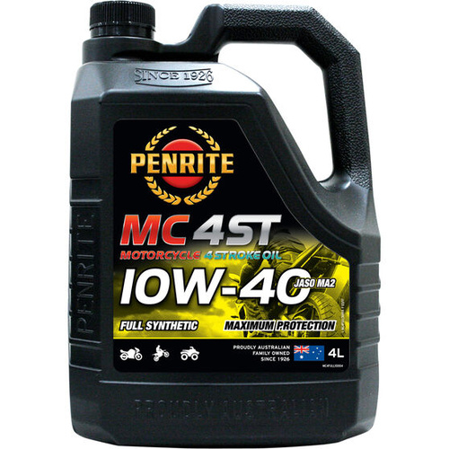 Penrite MC-4 Synthetic Motorcycle Oil - 10W-40 , 4 Litre