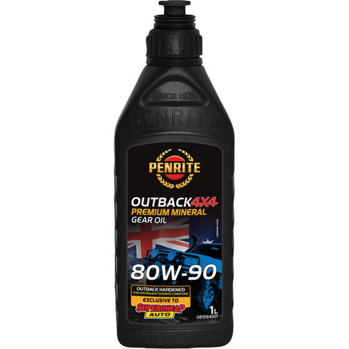 Penrite Outback 4x4 Gear Oil - 80W-90, 1 Litre