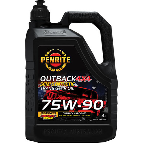 Penrite Outback 4x4 Trans Gear Oil - 75W-90, 4 Litre