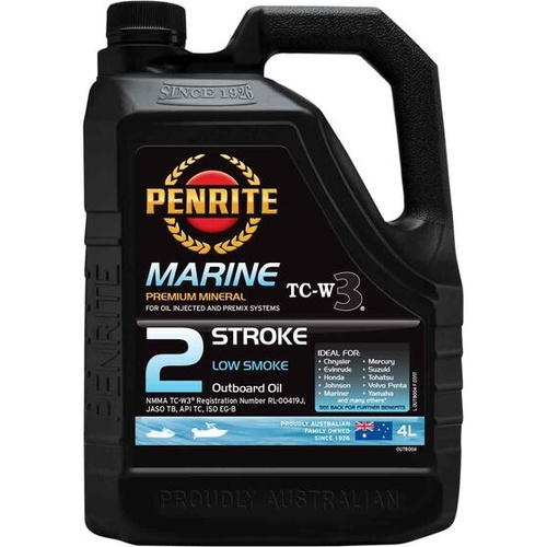 Penrite 2 Stroke Outboard Oil - 4 Litre