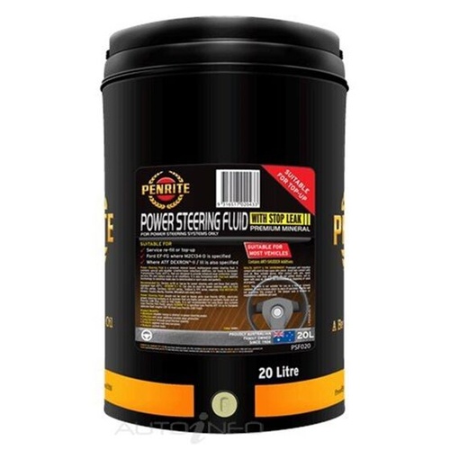 Penrite Power Steering Fluid - 20 Litres