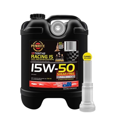 Penrite Racing 15 Oil - 15W-50, 20 Litres