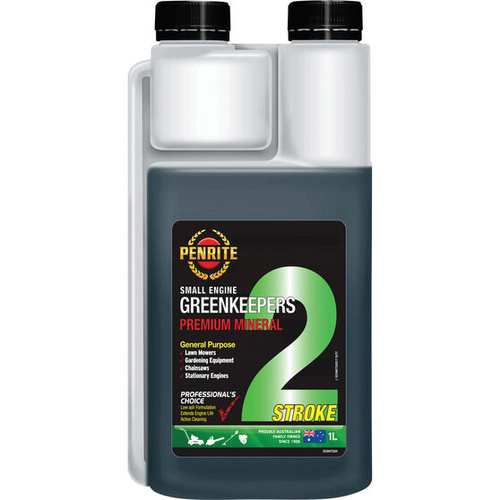Penrite Greenkeepers 2 Stroke Lawnmower Oil - 1 Litre
