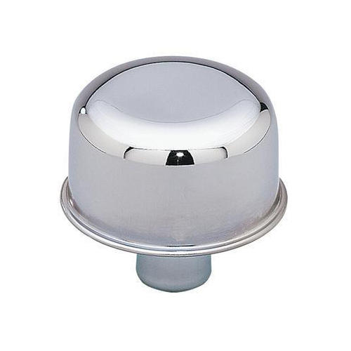 Proflow Push-In Breather Steel Chrome 2-3/4 in. Diameter with 3/4 in. Neck