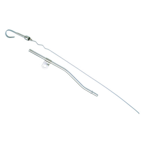 Proflow Engine Oil Dipstick with Tube To Pan Steel Chrome SBF Cleveland 302c 351c Each