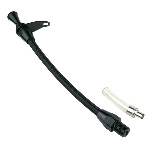 Proflow Transmission Dipstick Braided Stainless Black Billet Handle, Transmission Mount For Chrysler 727 Each