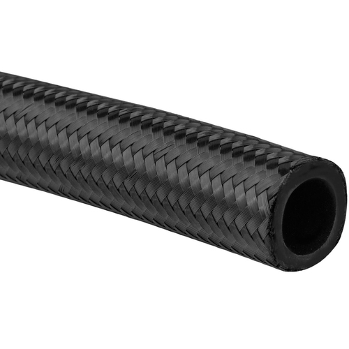 Proflow Black Stainless Braided Hose -04AN 1 Metre Length bulk