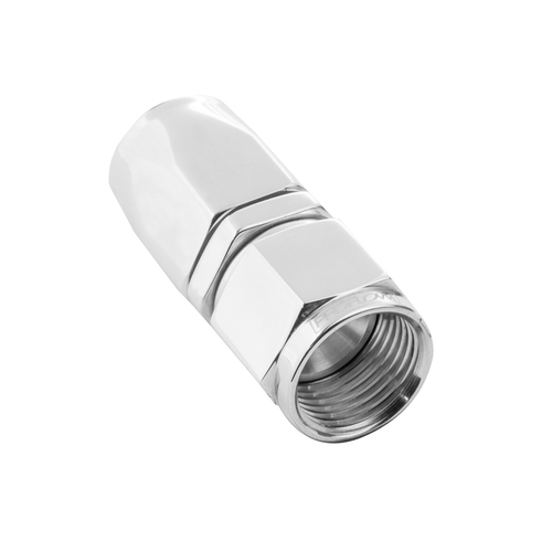 Proflow Straight Hose End -08AN Hose to Female Polished