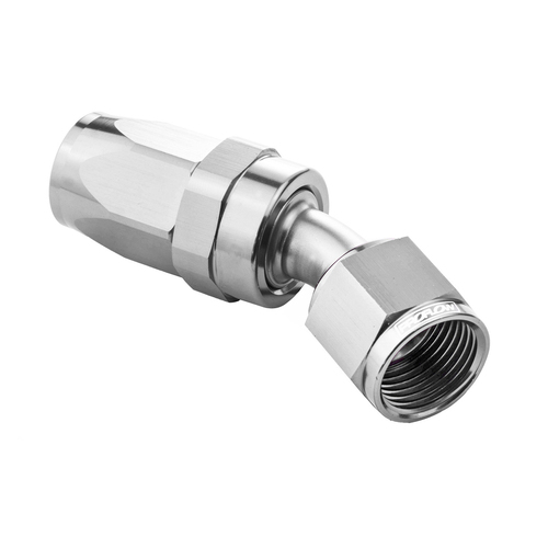 Proflow 30 Degree Hose End -20AN Hose to Female Polished