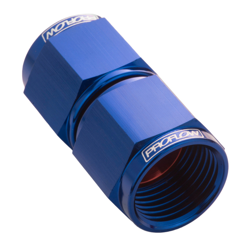 Proflow Female Flare Union Swivel Hose End Straight -04AN Blue
