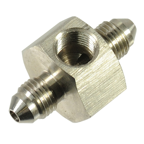 Proflow Stainless Steel Brake Flare Union adaptor -03AN 1/8in. NPT Port