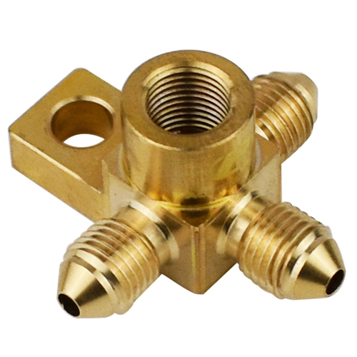 Proflow Sensor Block Adaptor Male AN3 M10 x 1.0 port Bosch Sensor