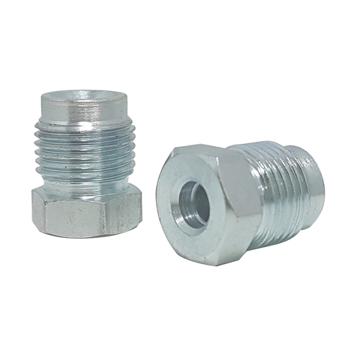 Proflow Brake Hard Line Tube Nut 9/16 x 20 Qty 2 for 3/16 Pipe