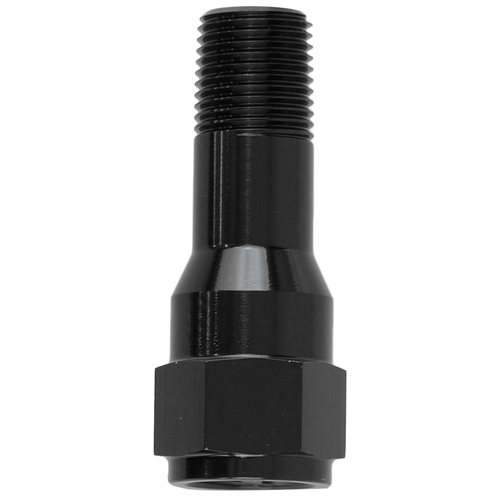 Proflow Male Extension Adaptor 1/8in. NPT To Female 1/8in. Black