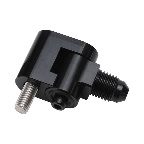 Proflow Engine Steam Line Fitting Male -04AN Black Swivel For Holden LS Each