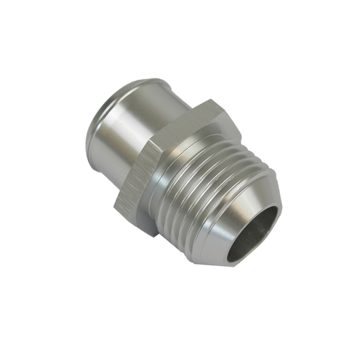 Proflow Valve Cover Breather Adaptor Universal Push In Hose End To -12AN Silver