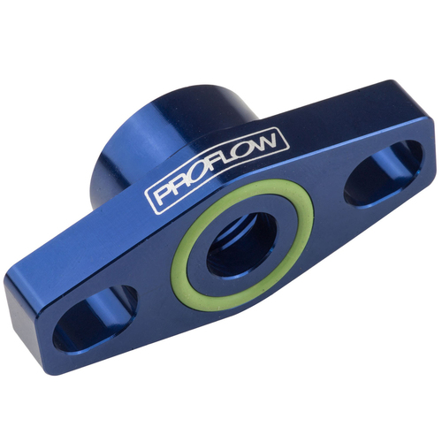 Proflow Adapter Turbo Oil Drain Aluminium Adaptor T3/T4 w/1/4in. NPT Thread