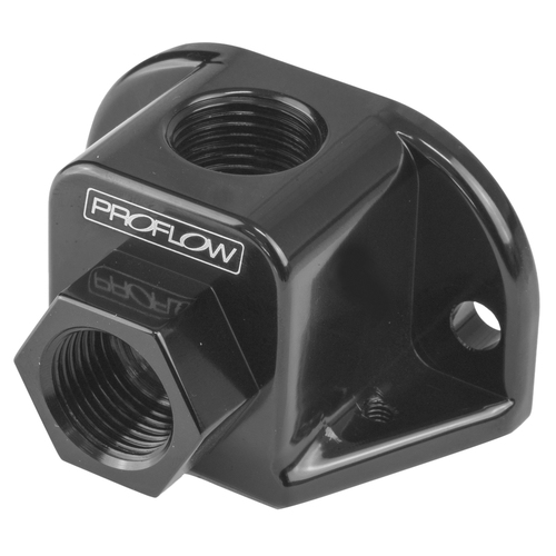 Proflow Adapter Aluminium GM Idle Air Control LS Chev For Holden Black
