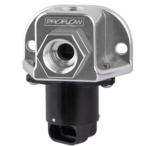 Proflow Adapter Aluminium GM Idle Air Control LS Chev For Holden Silver
