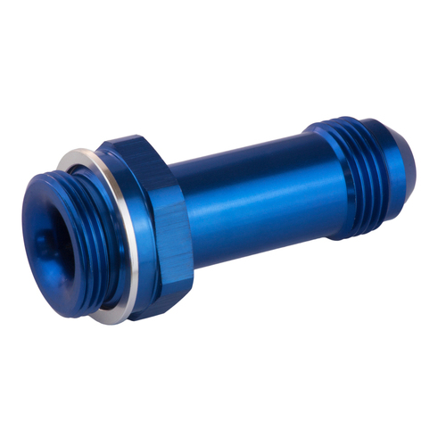 Proflow Fitting Inlet Fuel Adaptor Male Holley Fuel Bowl 7/8 x 20 -08AN 2in. Blue