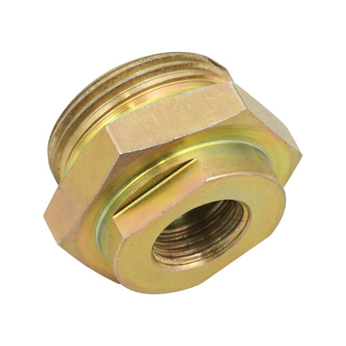 Proflow OE Female Inverted Flare Gold Holley 26-28 Fuel Bowl Nut Steel 7/8-20 x 7/16-24 Each