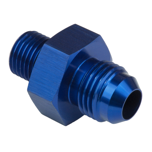 Proflow Fitting Adaptor Male 12mm x 1.25mm To Fitting Adaptor Male -08AN Blue