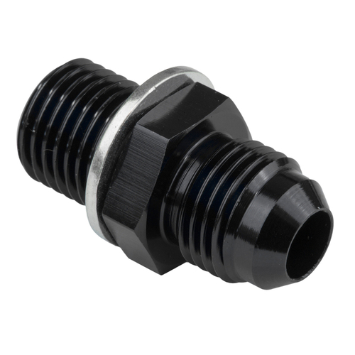 Proflow Fitting Adaptor Male 14mm x 1.00mm To Fitting Adaptor Male -06AN Black