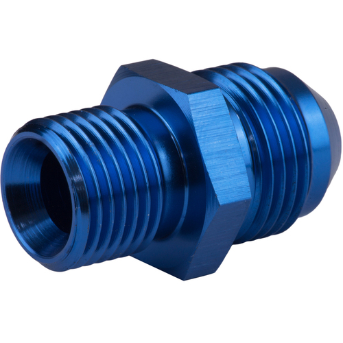 Proflow Fitting Adaptor Male 16mm x 1.50mm To Fitting Adaptor Male -08AN Blue