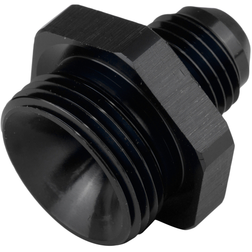 Proflow Fitting Adaptor Male 22mm x 1.50mm To Fitting Adaptor Male -06AN Black