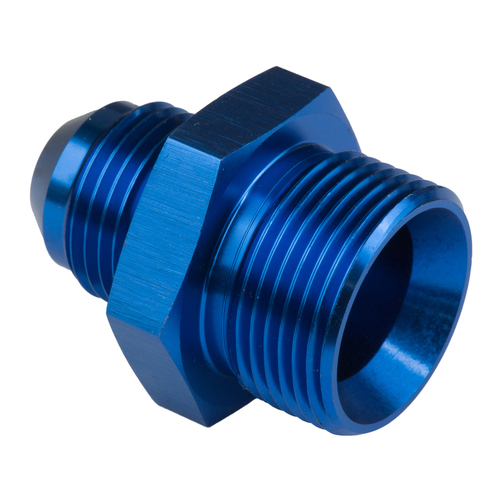 Proflow Fitting Adaptor Male 24mm x 1.50mm To Fitting Adaptor Male -08AN Blue