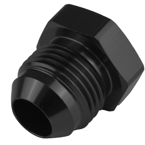 Proflow Adaptor Fitting Plug -10AN Black