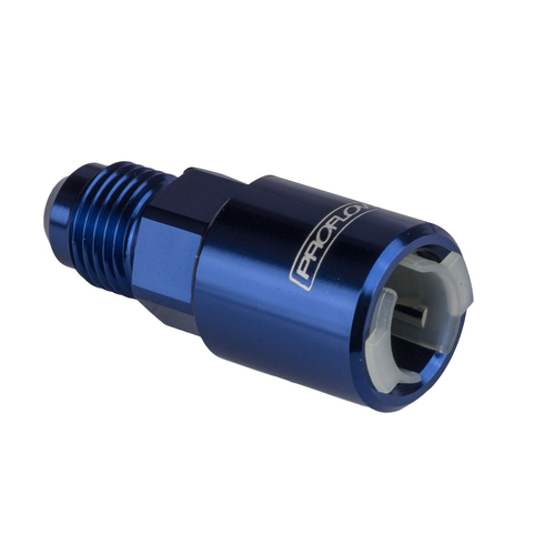 Proflow 5/16in. Female Fitting Quick Connect Straight To -06AN Male Blue