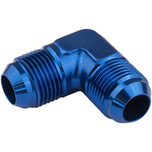 Proflow Flare Union -08AN 90 Degree Union Blue