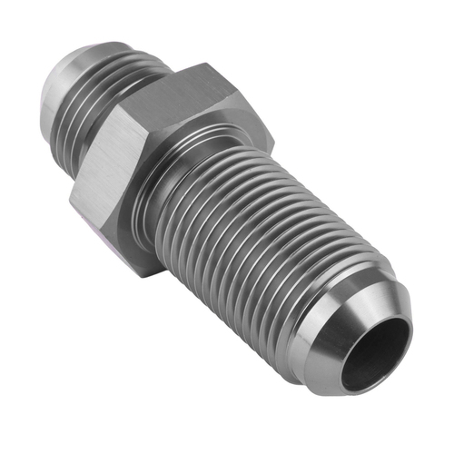 Proflow Adaptor AN Flare -04AN Bulkhead Silver