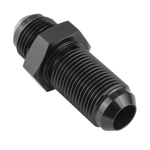 Proflow Adaptor AN Flare -08AN Bulkhead Black