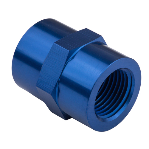 Proflow Fitting Female Coupler 1/4in. NPT Blue