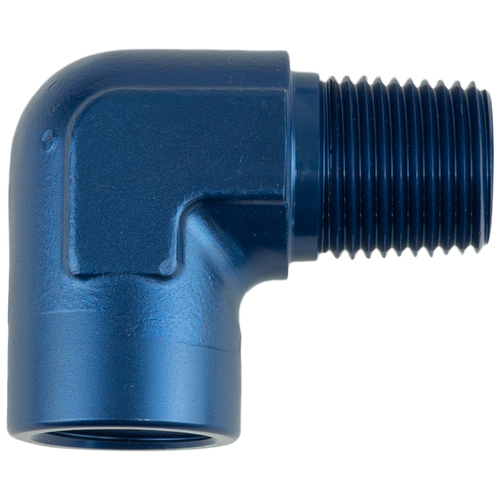 Proflow 90 Degree Coupler Female - Male Elbow 1/2in. NPT Blue