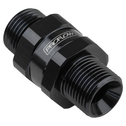 Proflow Fitting Male Swivel adaptor 18mm x 1.50 To Male -10AN Black