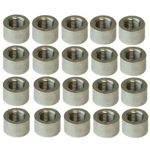 Proflow Fitting Weld In Oxy Sensor Port M18 x 1.50mm Steel Bulk Pack 20pc