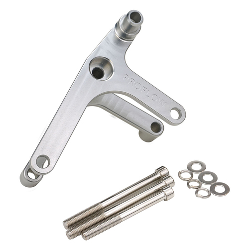 Proflow Alternator Bracket Kit Aluminium GM For Holden VT-VZ Commodore LS1 LS2 Silver